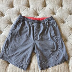 Birddogs Men’s L Athletic Gray Boom for your boomstick Shorts